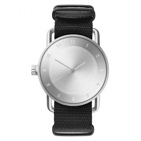 Tid Watches Tid No.2 Rannekello Nato Black Nylon 40 Mm