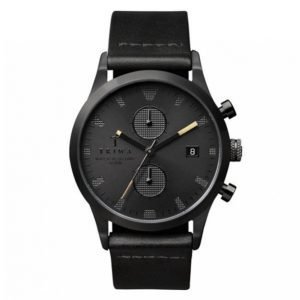 Triwa Sort Of Black Chrono Kello