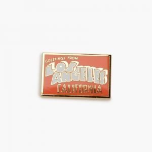 Valley Cruise Los Angeles Postcard Pin