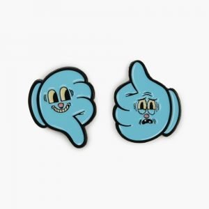 Valley Cruise Thumbs Up / Thumbs Down Pin Pack