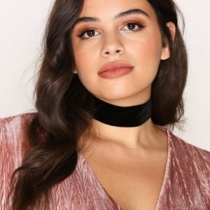 Vero Moda Vmvelvet High Choker Kaulakoru Musta