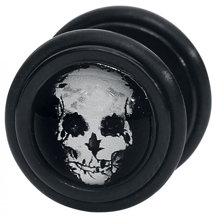 Wildcat Black Roses Skull Feikkinapit