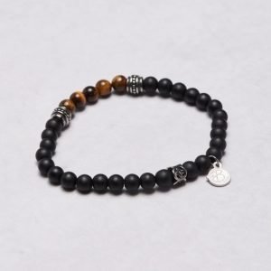 by Billgren Bead Bracelet 8954 Black/Brown