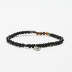 by Billgren Bead Bracelet 8955 Black/Brown