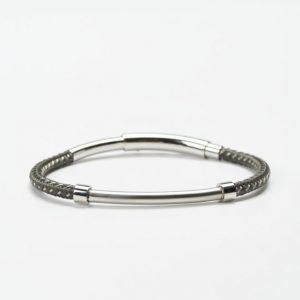 by Billgren Bead Bracelet 8986 Grey