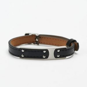 by Billgren Leather Bracelet 8976 Black