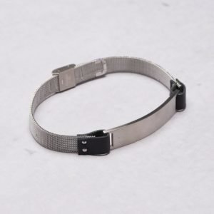 by Billgren Leather Bracelet 8977 Steel