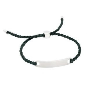 by Billgren Nylon Rope Bracelet Green